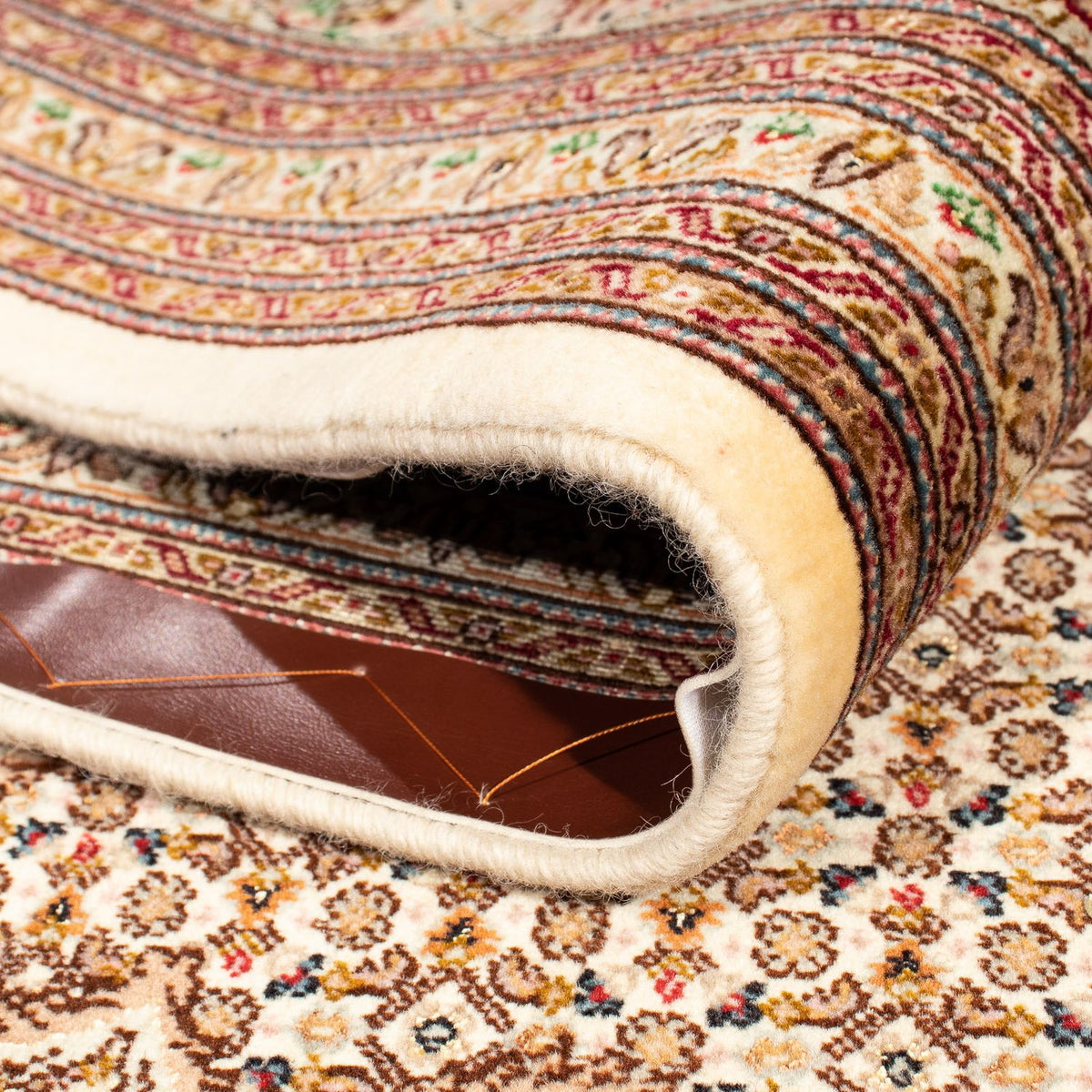 Perzisch tapijt - Tabriz vierkant  - 251 x 251 cm - lichtbruin