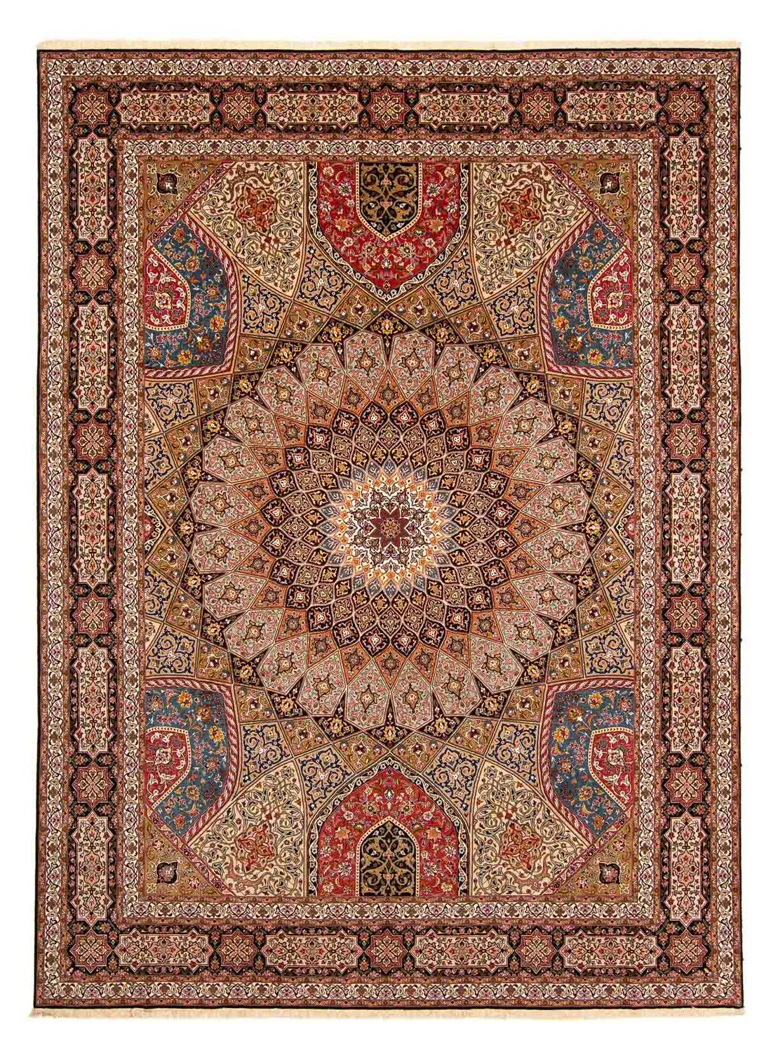 Perzisch tapijt - Tabriz - Royal - 403 x 300 cm - veelkleurig