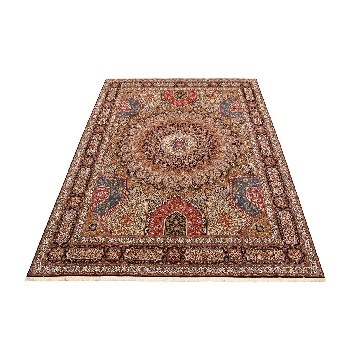 Perzisch tapijt - Tabriz - Royal - 403 x 300 cm - veelkleurig