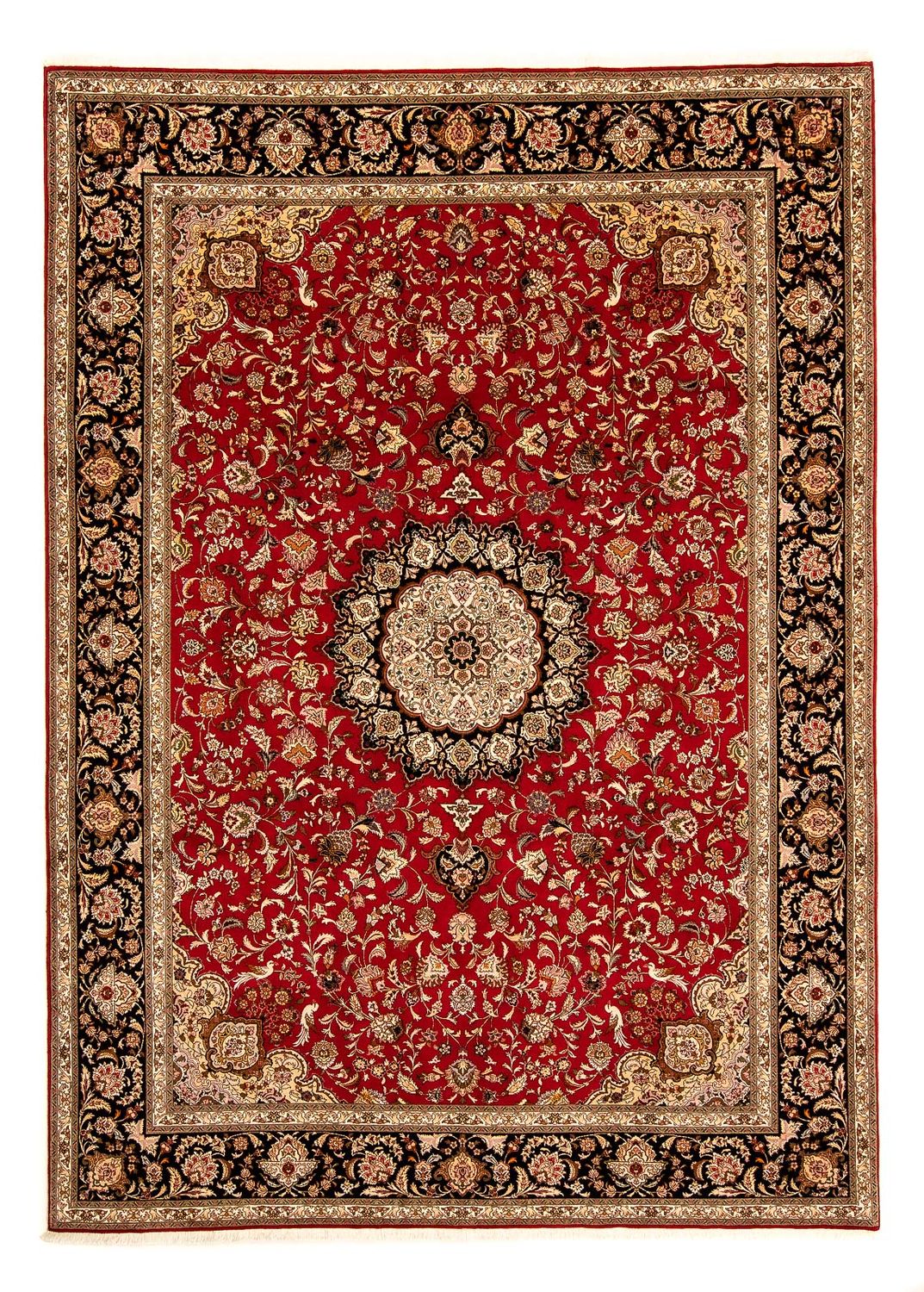 Perzisch tapijt - Tabriz - Royal - 356 x 253 cm - rood