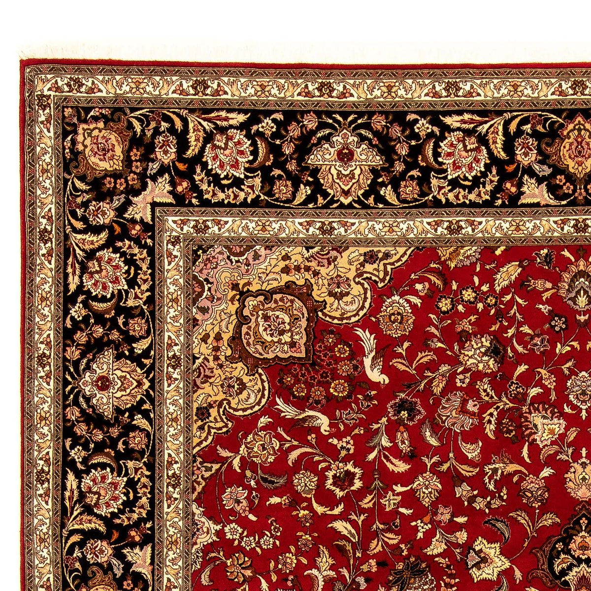 Perzisch tapijt - Tabriz - Royal - 356 x 253 cm - rood
