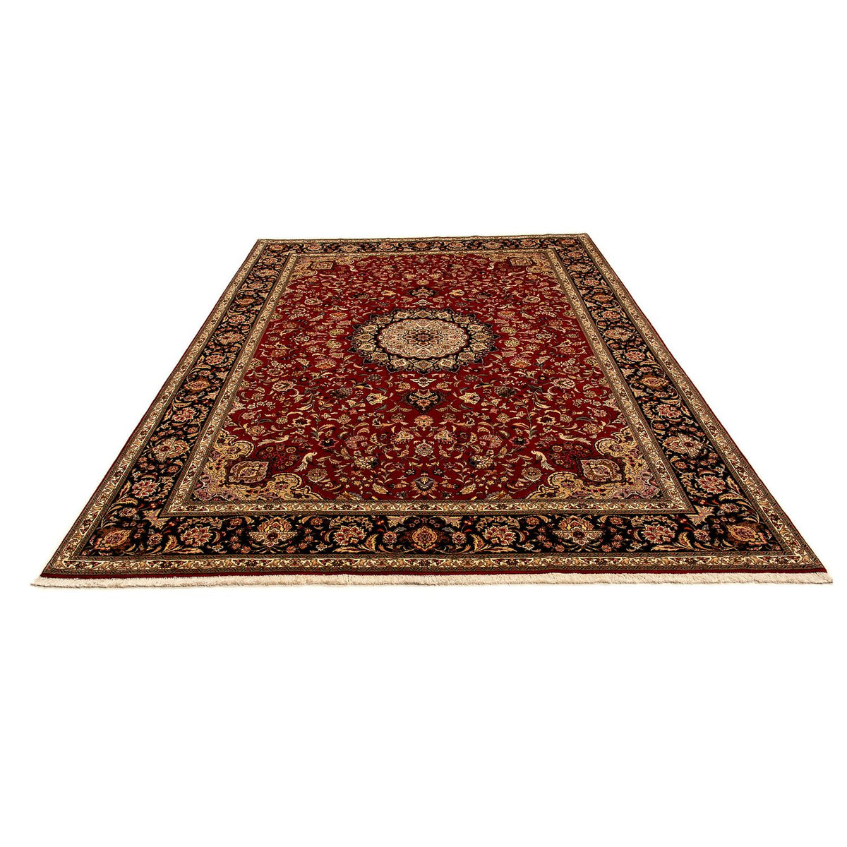 Perzisch tapijt - Tabriz - Royal - 356 x 253 cm - rood