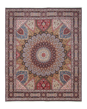 Perzisch tapijt - Tabriz - Royal - 303 x 256 cm - veelkleurig