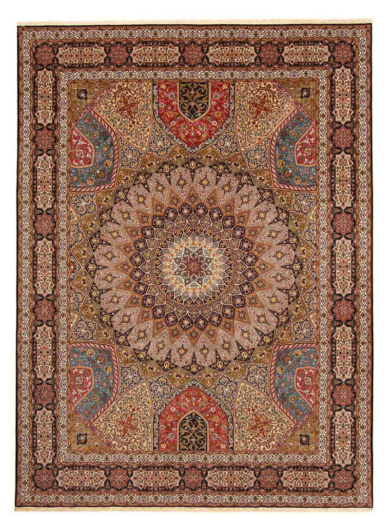 Perzisch tapijt - Tabriz - Royal - 400 x 300 cm - veelkleurig