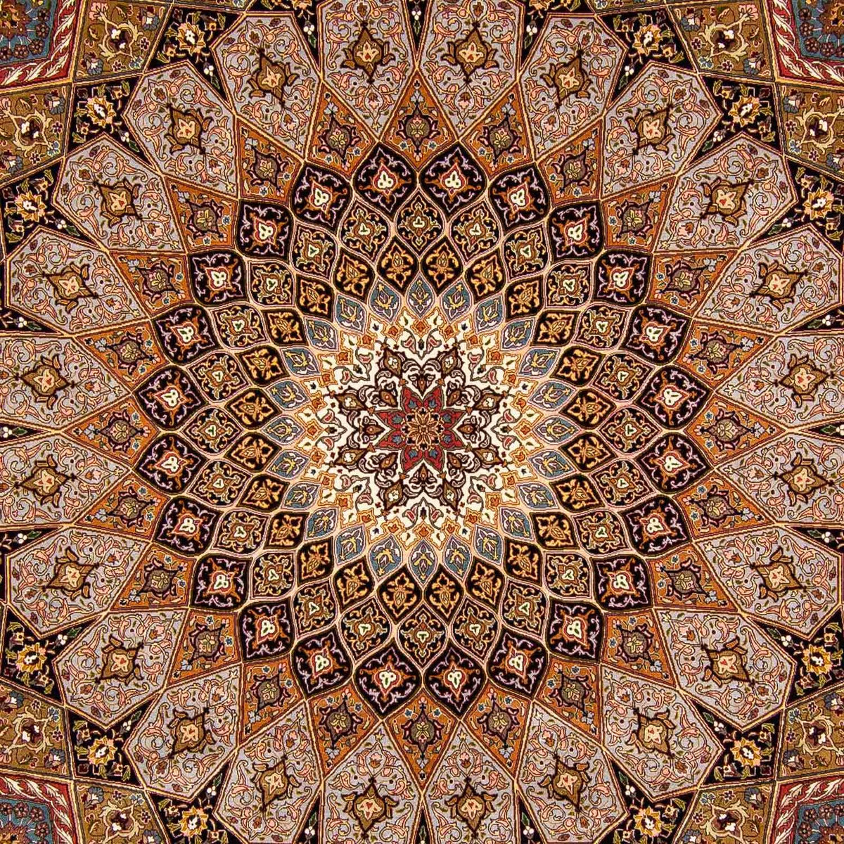 Perzisch tapijt - Tabriz - Royal - 400 x 300 cm - veelkleurig