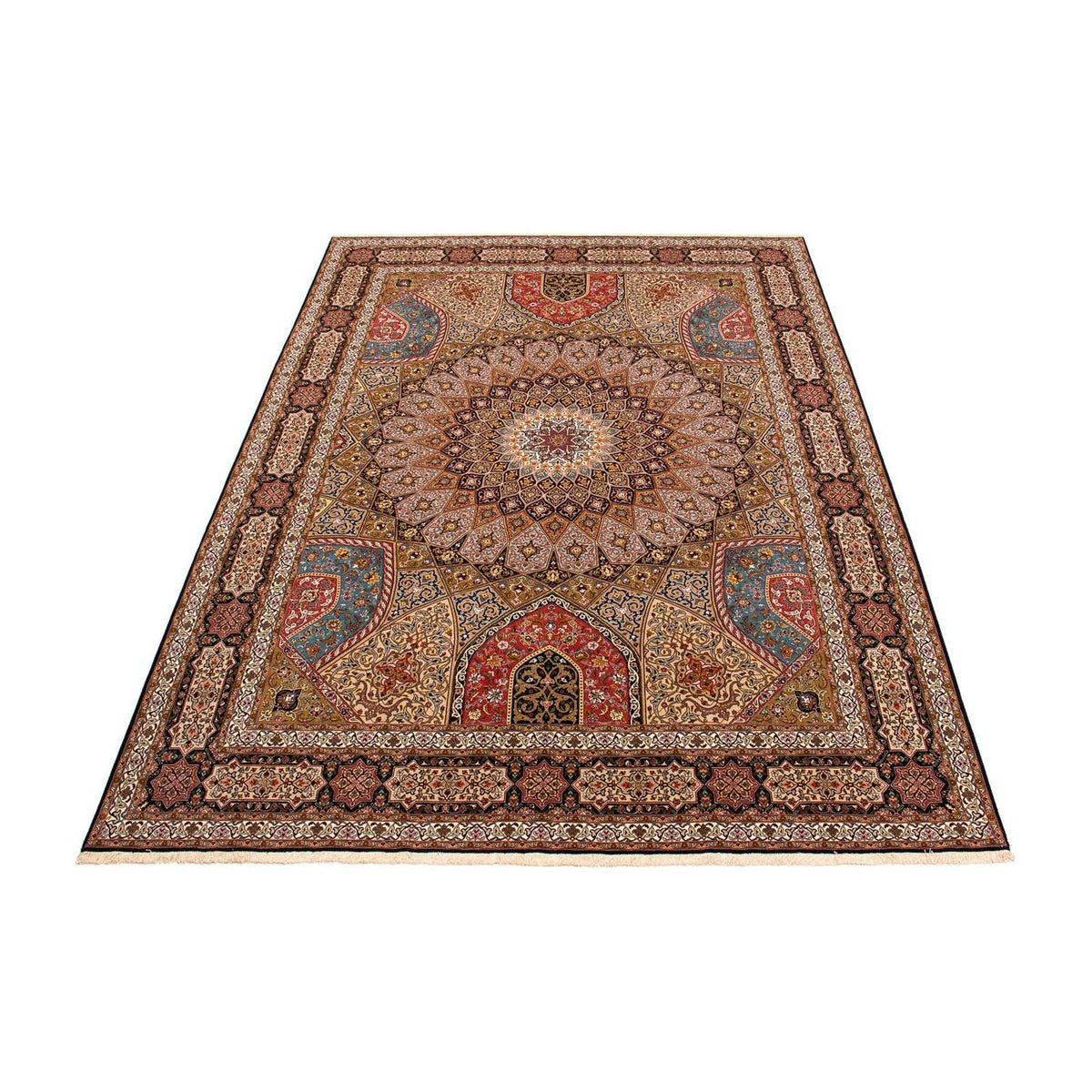 Perzisch tapijt - Tabriz - Royal - 400 x 300 cm - veelkleurig
