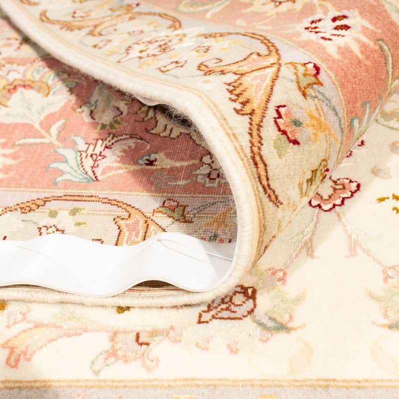 Perzisch tapijt - Tabriz - Royal vierkant  - 212 x 205 cm - beige