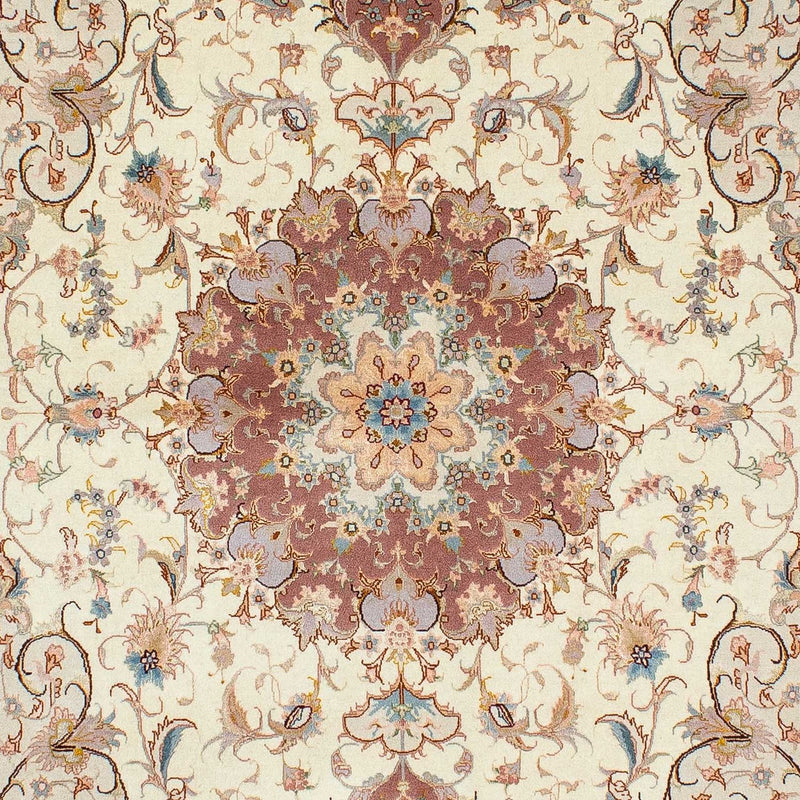 Perzisch tapijt - Tabriz - Royal - 213 x 149 cm - beige