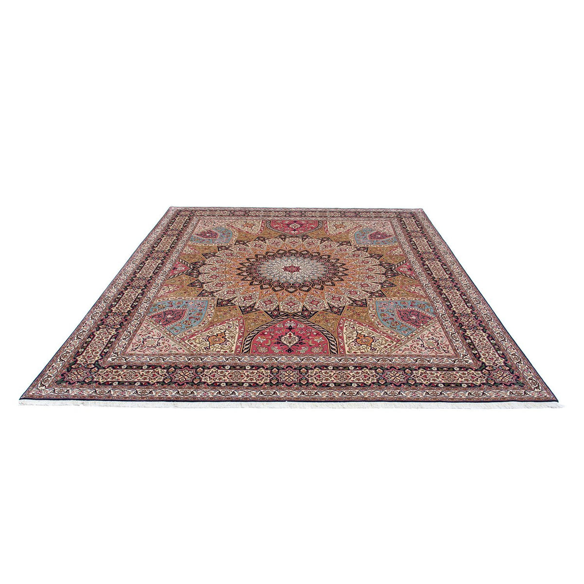 Perzisch tapijt - Tabriz - Royal - 293 x 254 cm - veelkleurig