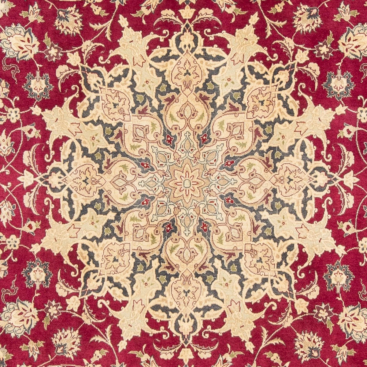Perzisch tapijt - Tabriz - Royal - 300 x 202 cm - donkerrood