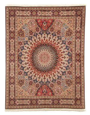Perzisch tapijt - Tabriz - Royal - 255 x 204 cm - veelkleurig