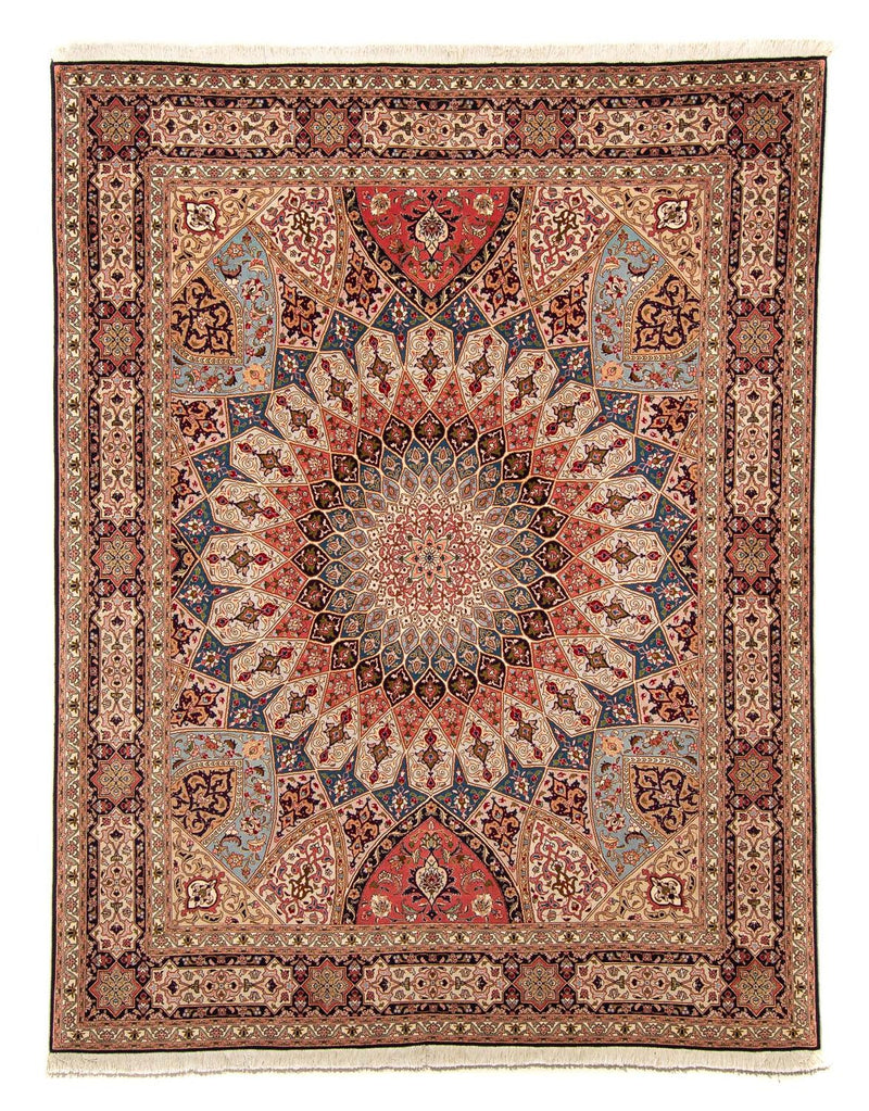 Perzisch tapijt - Tabriz - Royal - 255 x 204 cm - veelkleurig