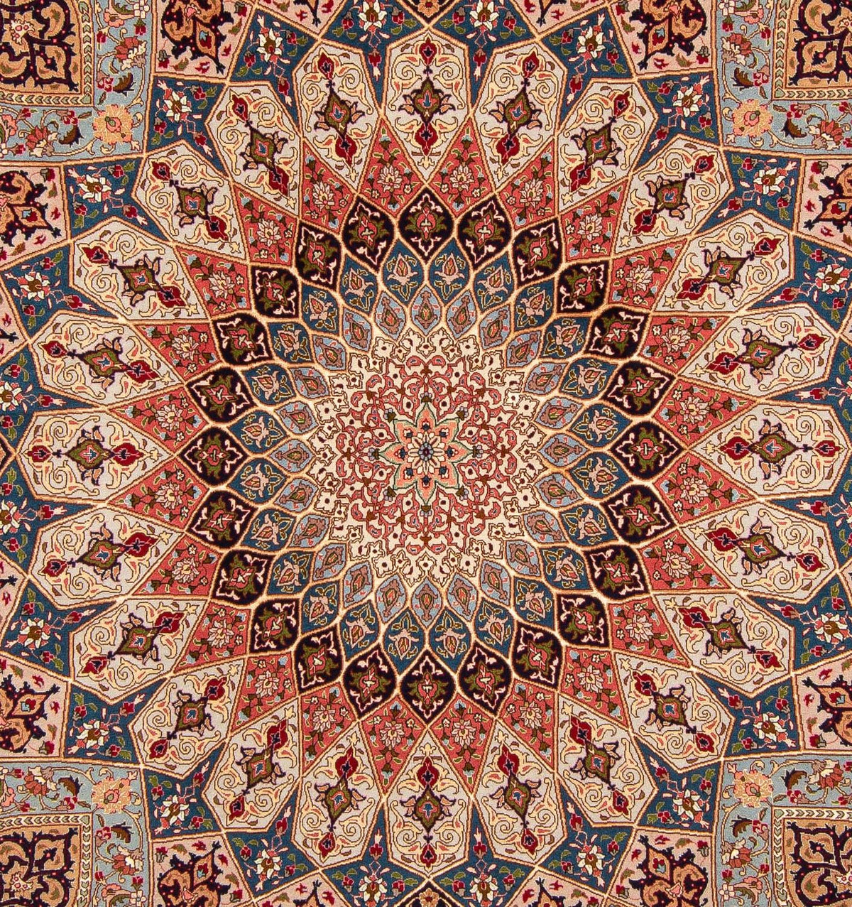 Perzisch tapijt - Tabriz - Royal - 255 x 204 cm - veelkleurig