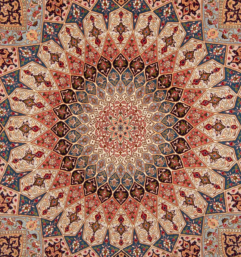 Perzisch tapijt - Tabriz - Royal - 255 x 204 cm - veelkleurig