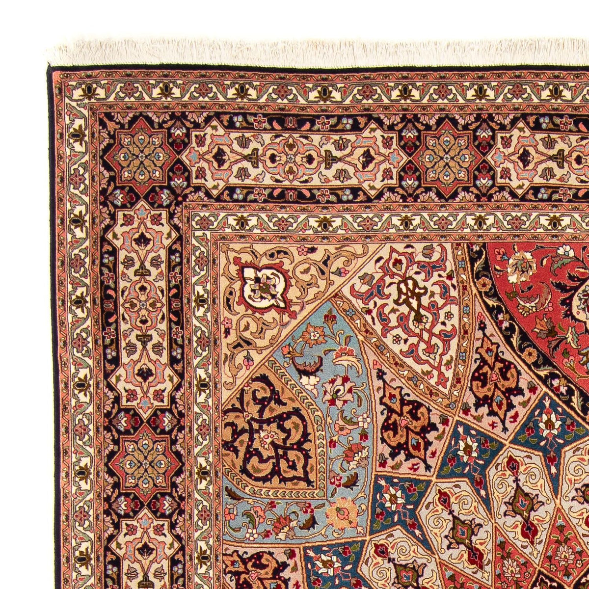 Perzisch tapijt - Tabriz - Royal - 255 x 204 cm - veelkleurig