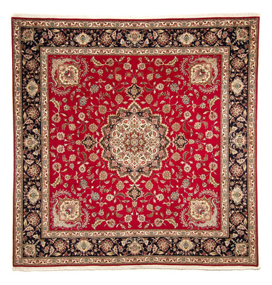 Perzisch tapijt - Tabriz - Royal vierkant  - 254 x 254 cm - rood