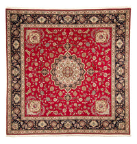 Perzisch tapijt - Tabriz - Royal vierkant  - 254 x 254 cm - rood