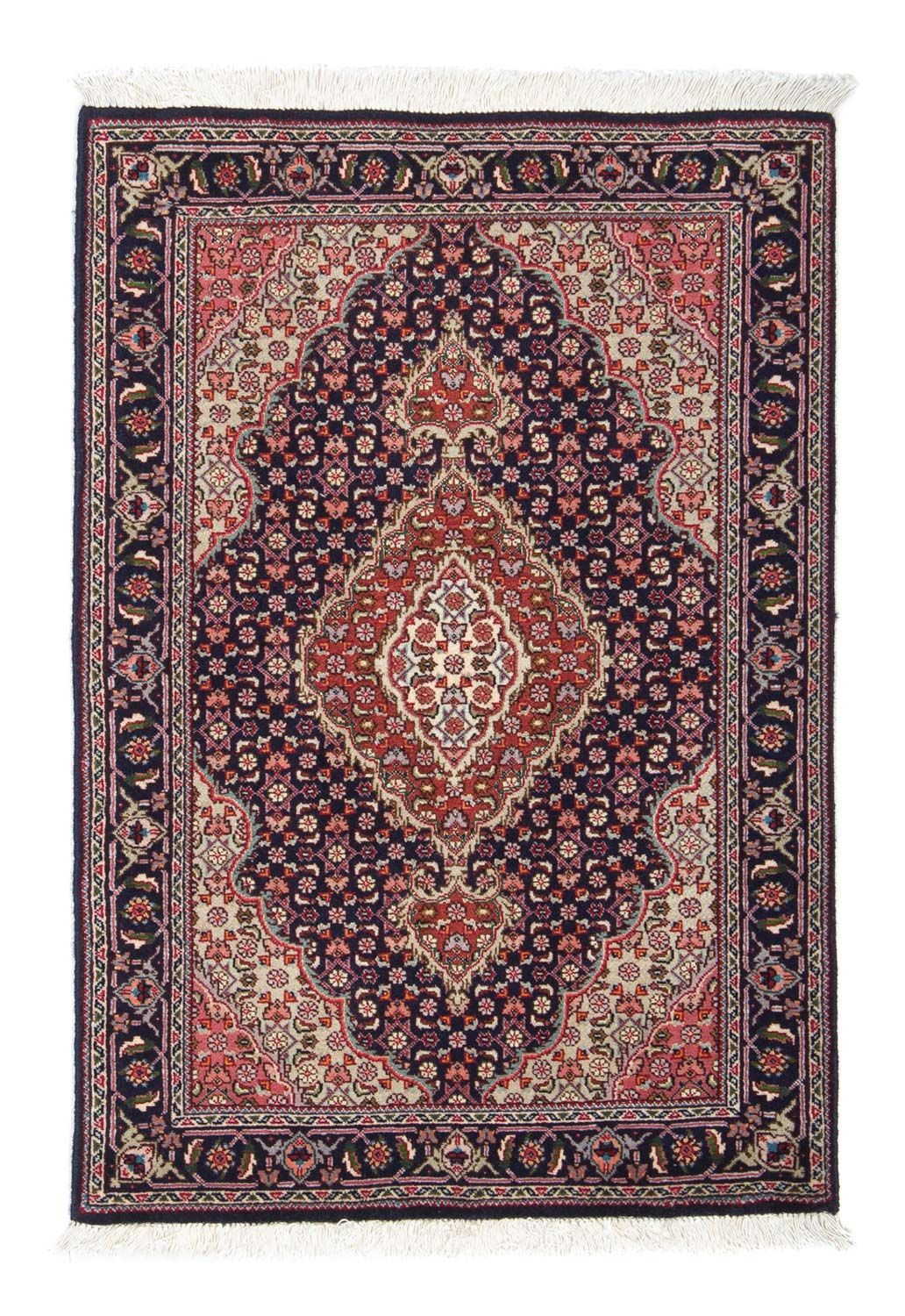 Perzisch tapijt - Tabriz - Royal - 90 x 63 cm - donkerblauw