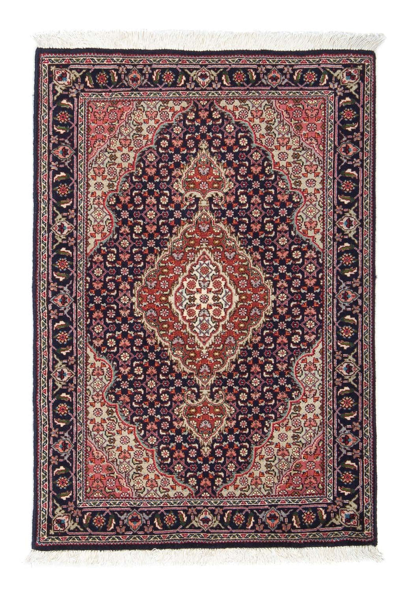 Perzisch tapijt - Tabriz - Royal - 90 x 63 cm - donkerblauw