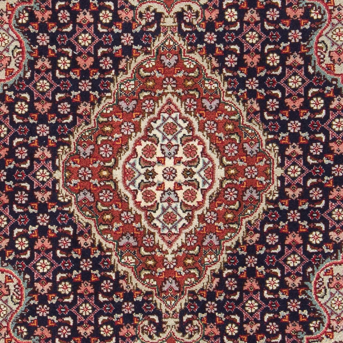Perzisch tapijt - Tabriz - Royal - 90 x 63 cm - donkerblauw