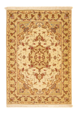 Perzisch tapijt - Tabriz - Royal - 148 x 103 cm - beige
