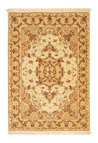 Perzisch tapijt - Tabriz - Royal - 148 x 103 cm - beige