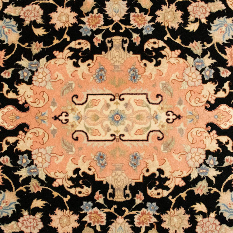 Perzisch tapijt - Tabriz - Royal - 158 x 100 cm - zwart