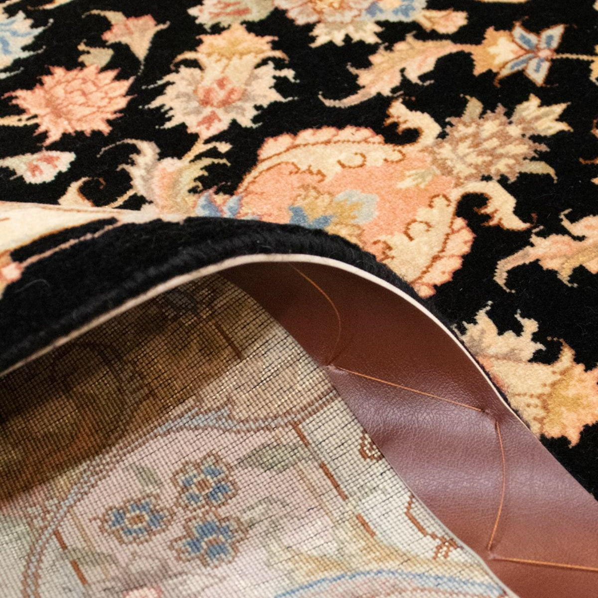 Perzisch tapijt - Tabriz - Royal - 158 x 100 cm - zwart