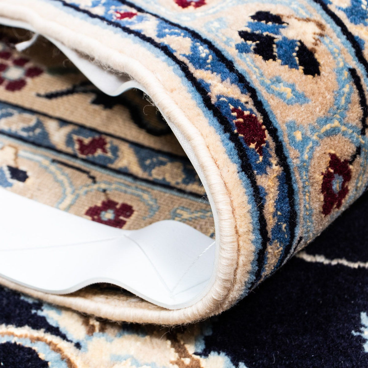 Perzisch tapijt - Nain - Koninklijk - 300 x 205 cm - zwart