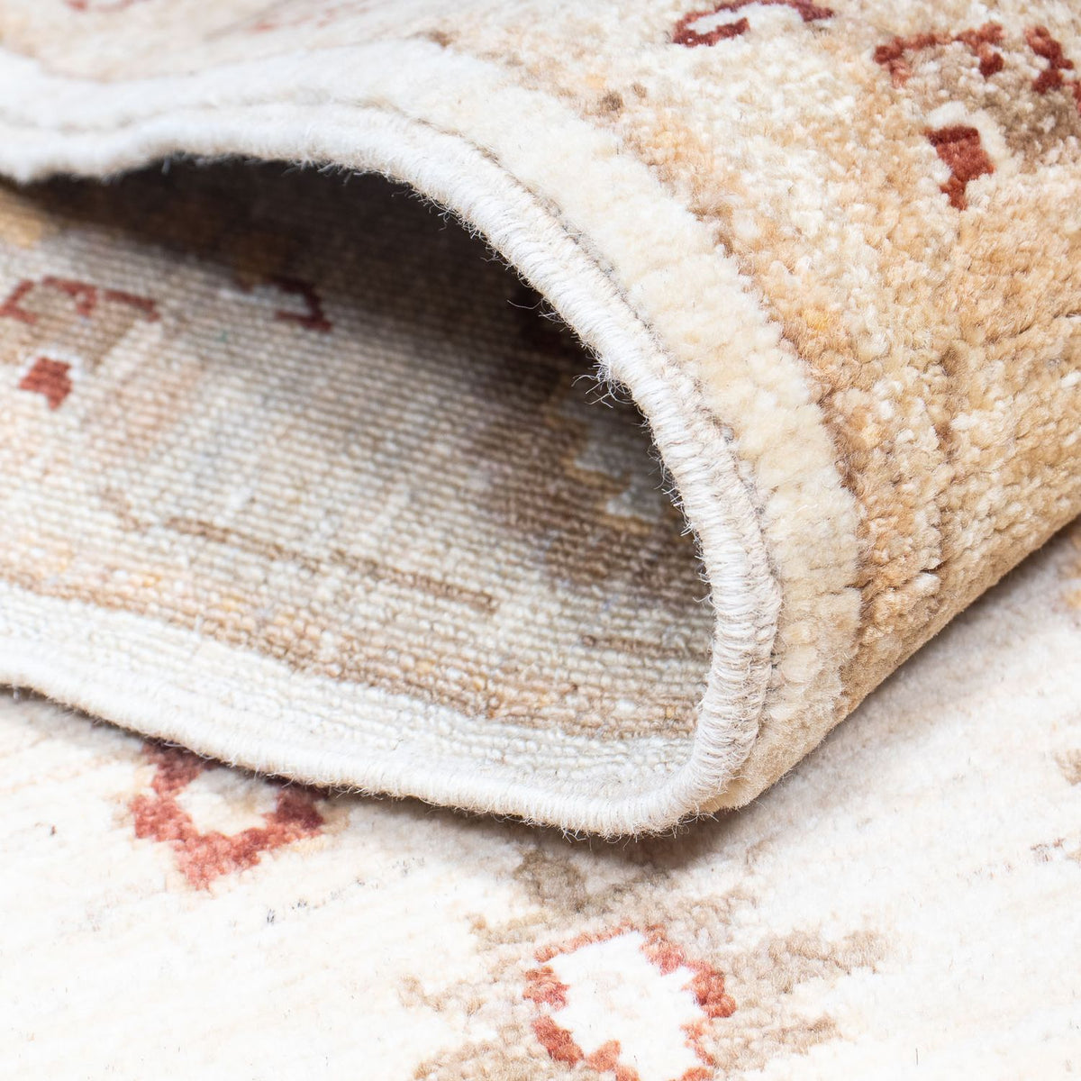 Loper Ziegler tapijt - 318 x 81 cm - beige