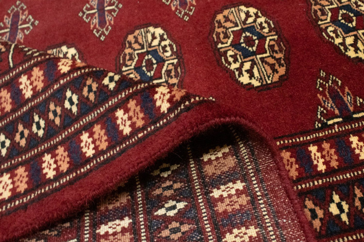 Afghaans tapijt - Bukhara vierkant  - 205 x 193 cm - rood