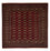 Afghaans tapijt - Bukhara vierkant  - 205 x 205 cm - rood