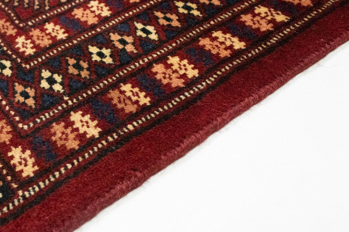 Afghaans tapijt - Bukhara vierkant  - 205 x 205 cm - rood