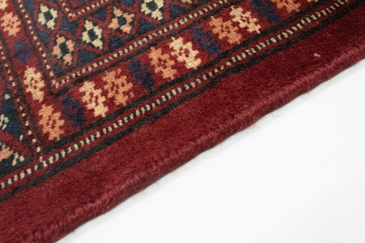 Afghaans tapijt - Bukhara vierkant  - 205 x 195 cm - rood