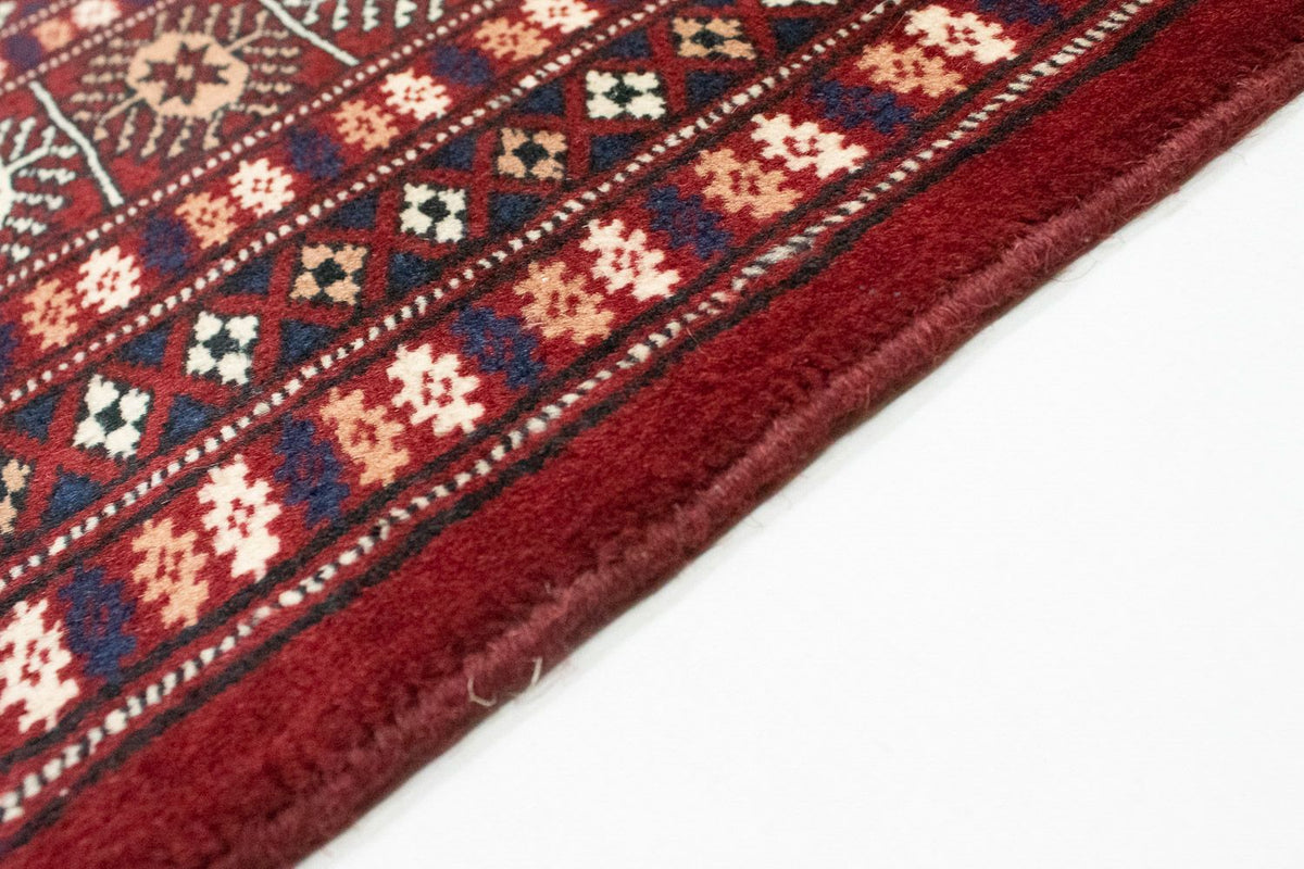 Afghaans tapijt - Bukhara vierkant  - 203 x 199 cm - rood