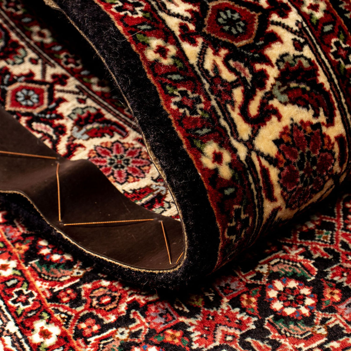 Loper Perzisch tapijt - Bijar - 292 x 80 cm - veelkleurig