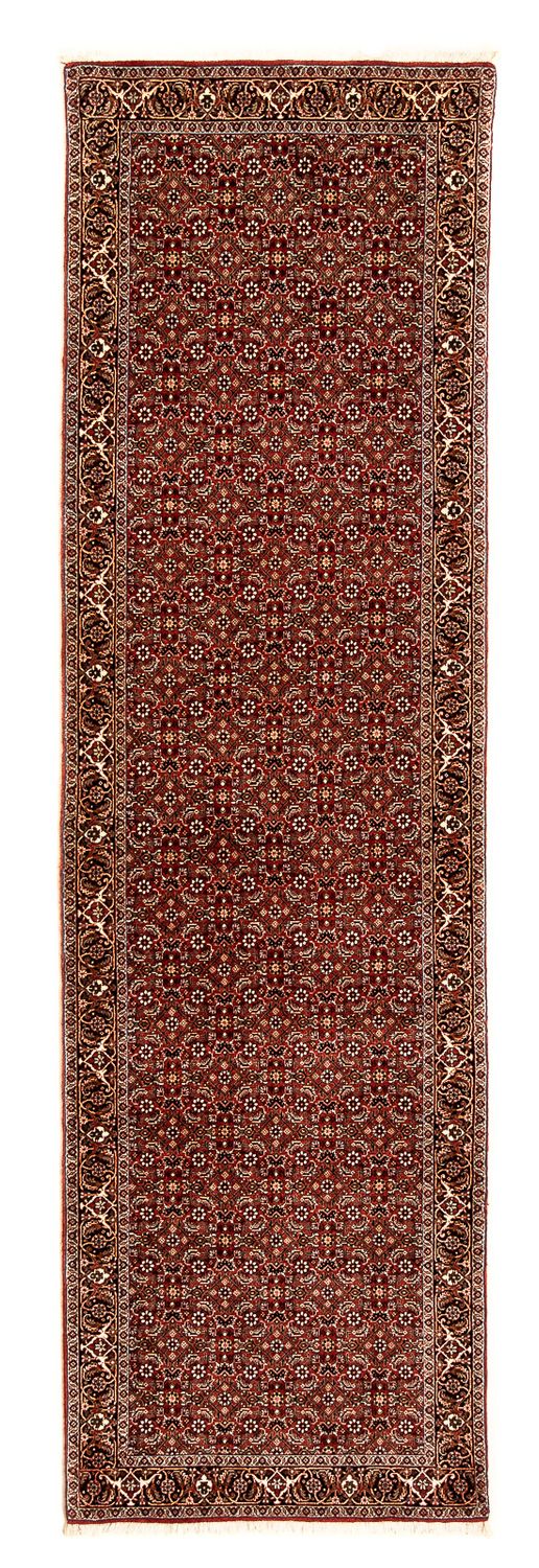Loper Perzisch tapijt - Bijar - 298 x 83 cm - veelkleurig