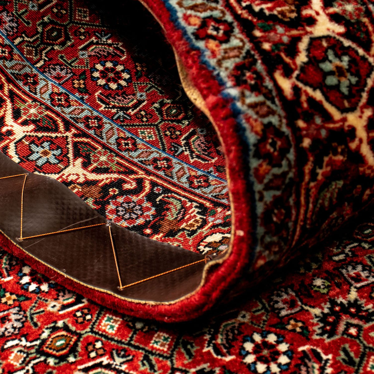 Loper Perzisch tapijt - Bijar - 298 x 83 cm - veelkleurig