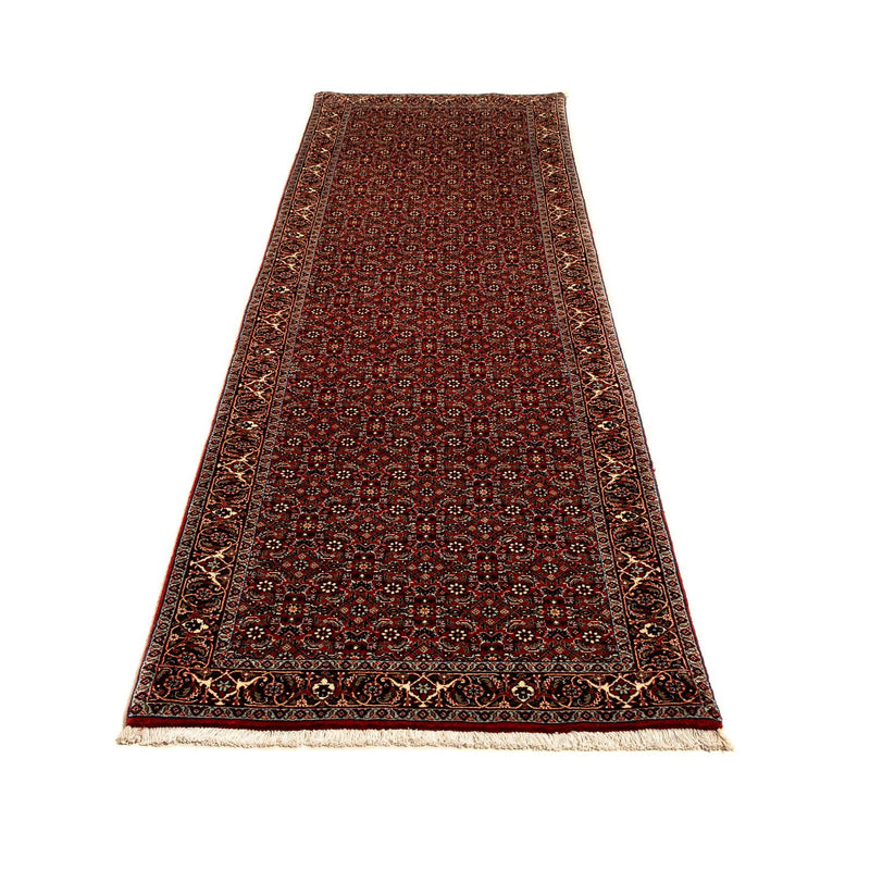 Loper Perzisch tapijt - Bijar - 298 x 83 cm - veelkleurig