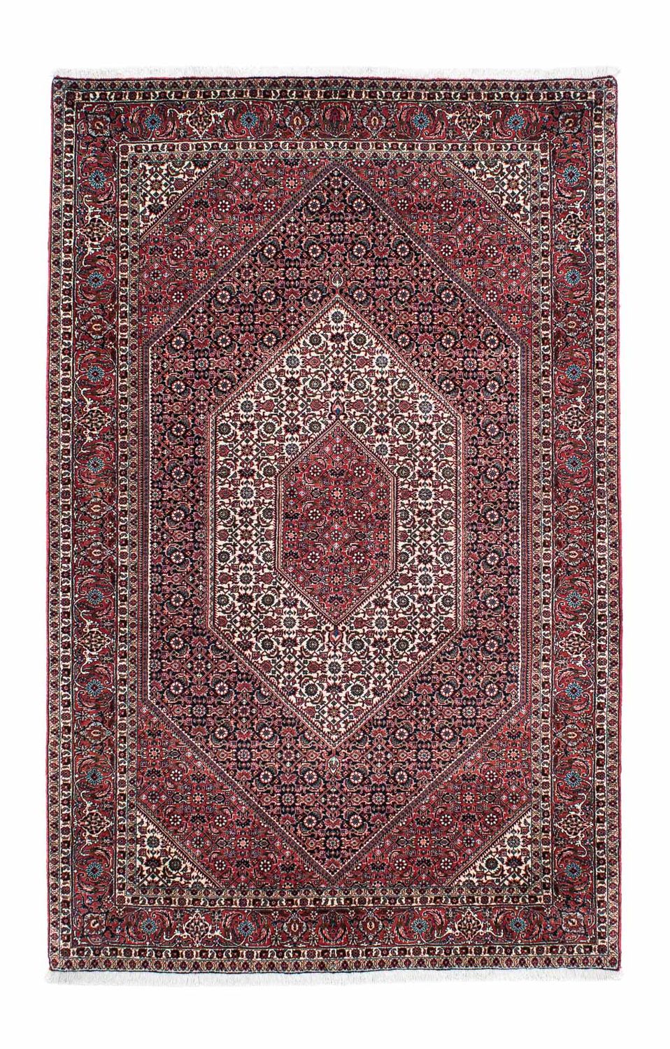Perzisch tapijt - Bijar - 211 x 132 cm - licht rood