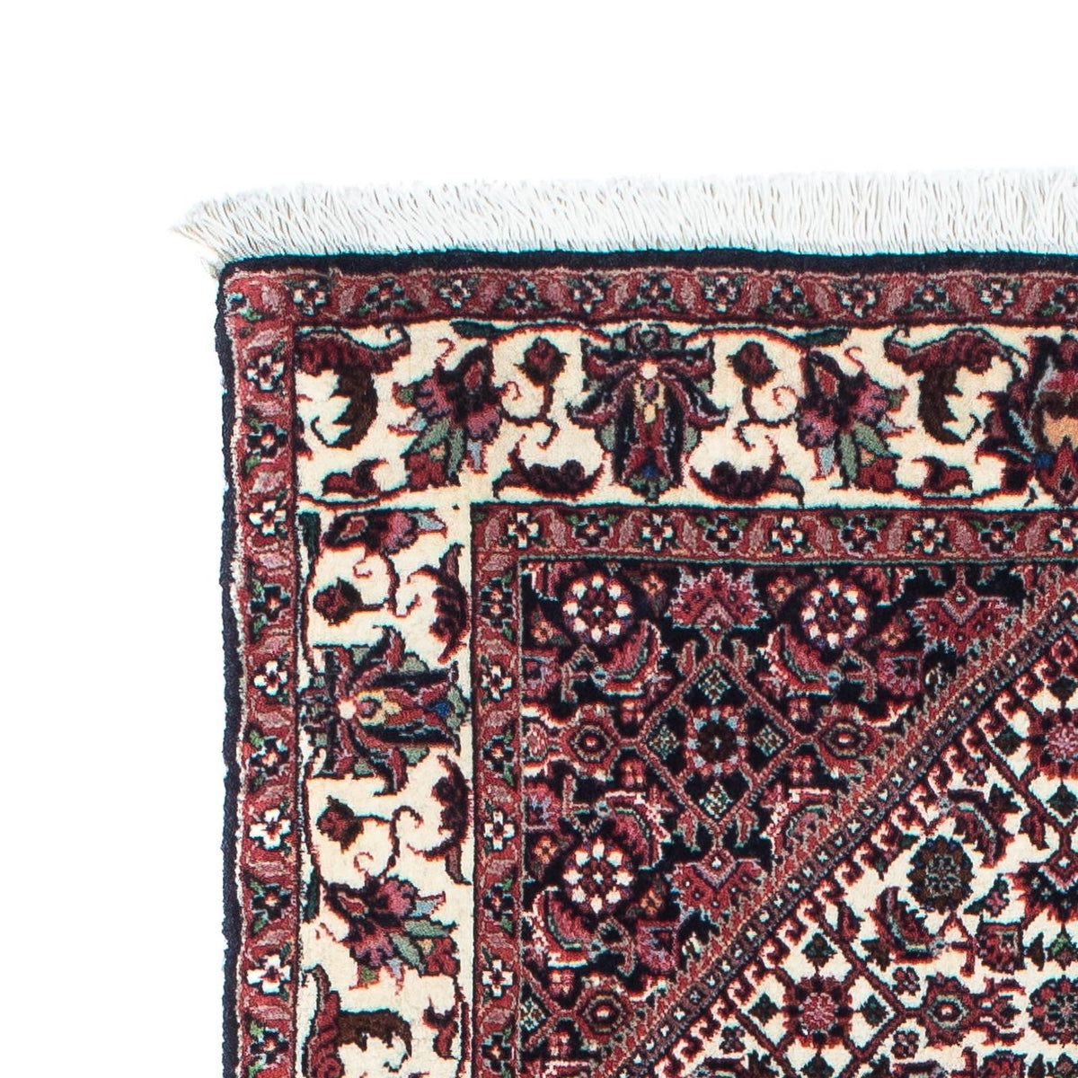 Loper Perzisch tapijt - Bijar - 196 x 75 cm - donkerblauw