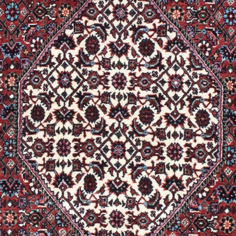 Loper Perzisch tapijt - Bijar - 203 x 70 cm - donkerblauw