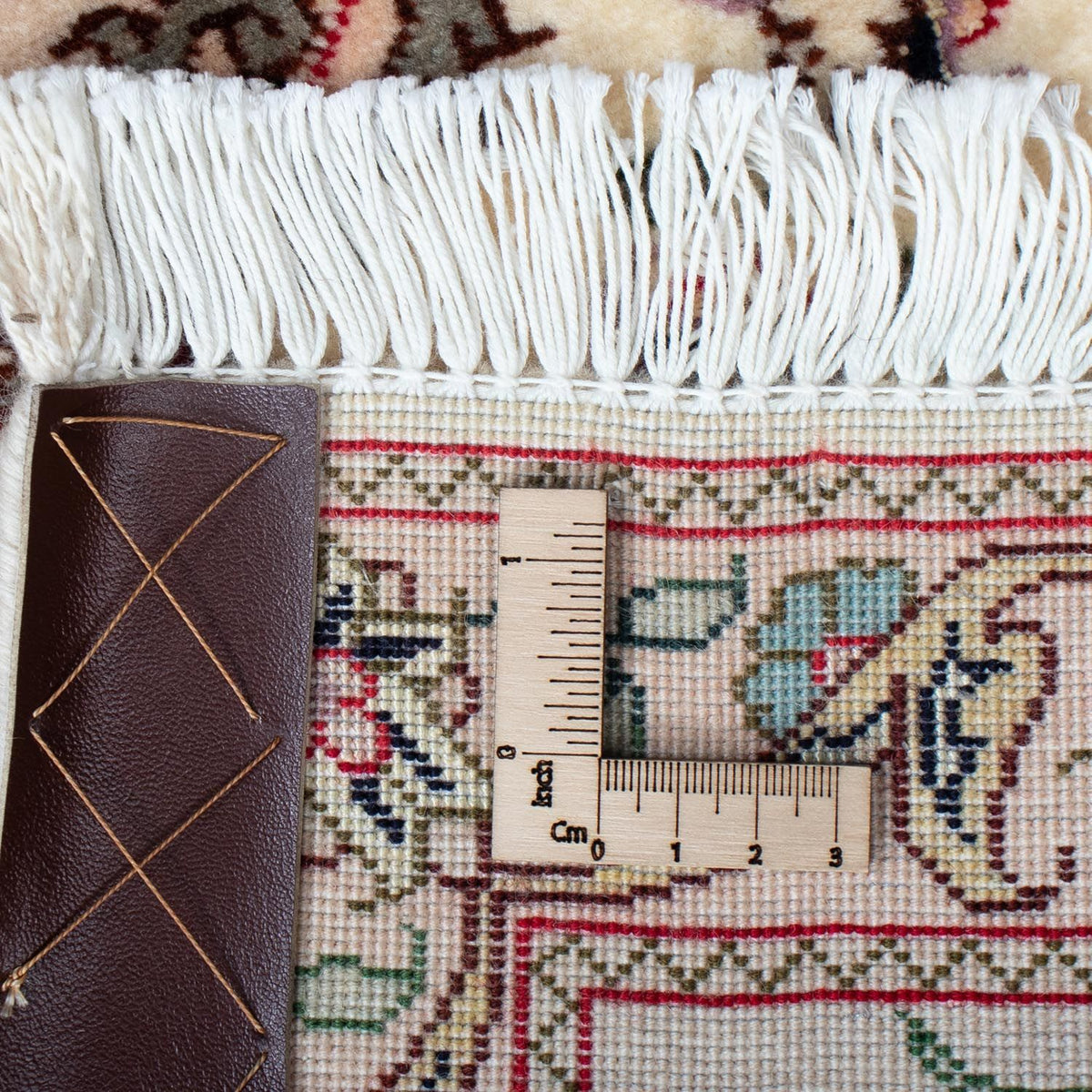 Perzisch tapijt - Tabriz - Royal - 90 x 60 cm - beige