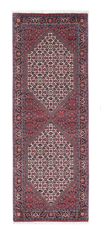 Loper Perzisch tapijt - Bijar - 205 x 73 cm - rood