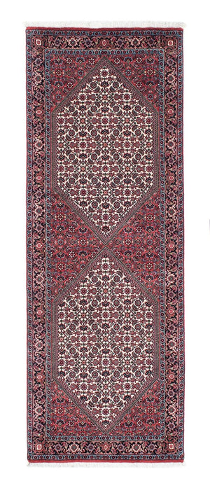 Loper Perzisch tapijt - Bijar - 205 x 73 cm - rood