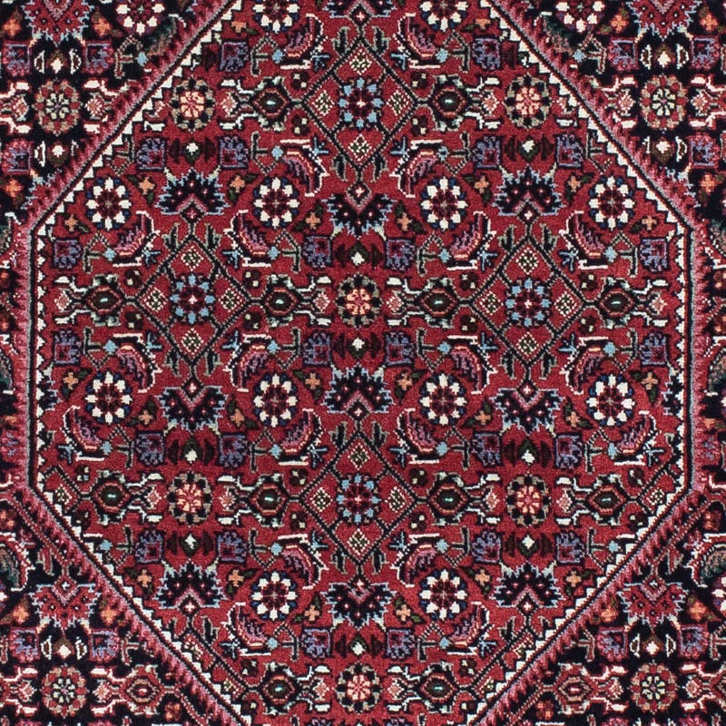 Loper Perzisch tapijt - Bijar - 213 x 75 cm - donkerblauw