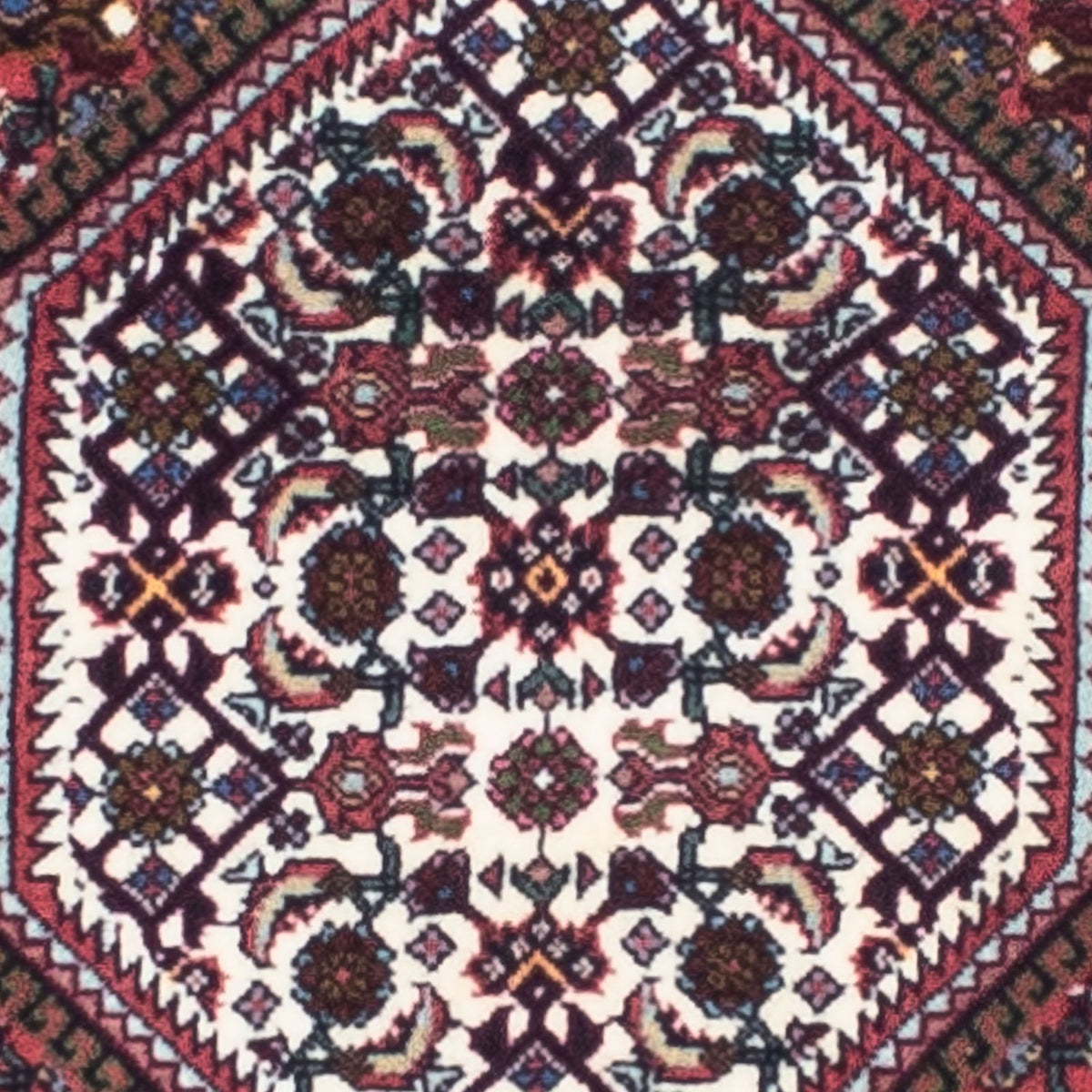 Loper Perzisch tapijt - Bijar - 248 x 74 cm - blauw