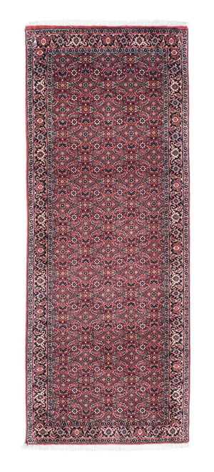 Loper Perzisch tapijt - Bijar - 193 x 76 cm - rood