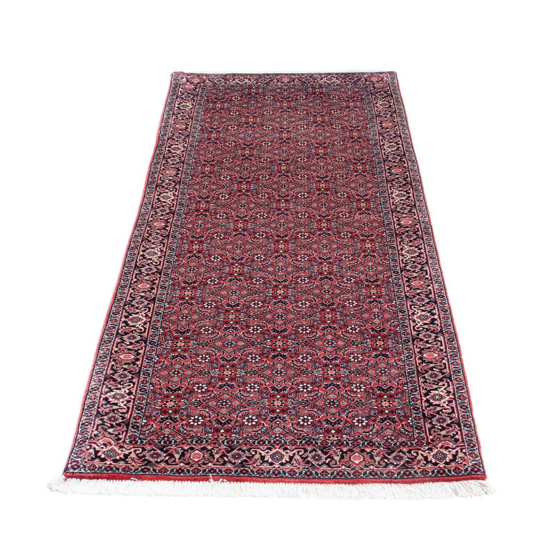 Loper Perzisch tapijt - Bijar - 193 x 76 cm - rood