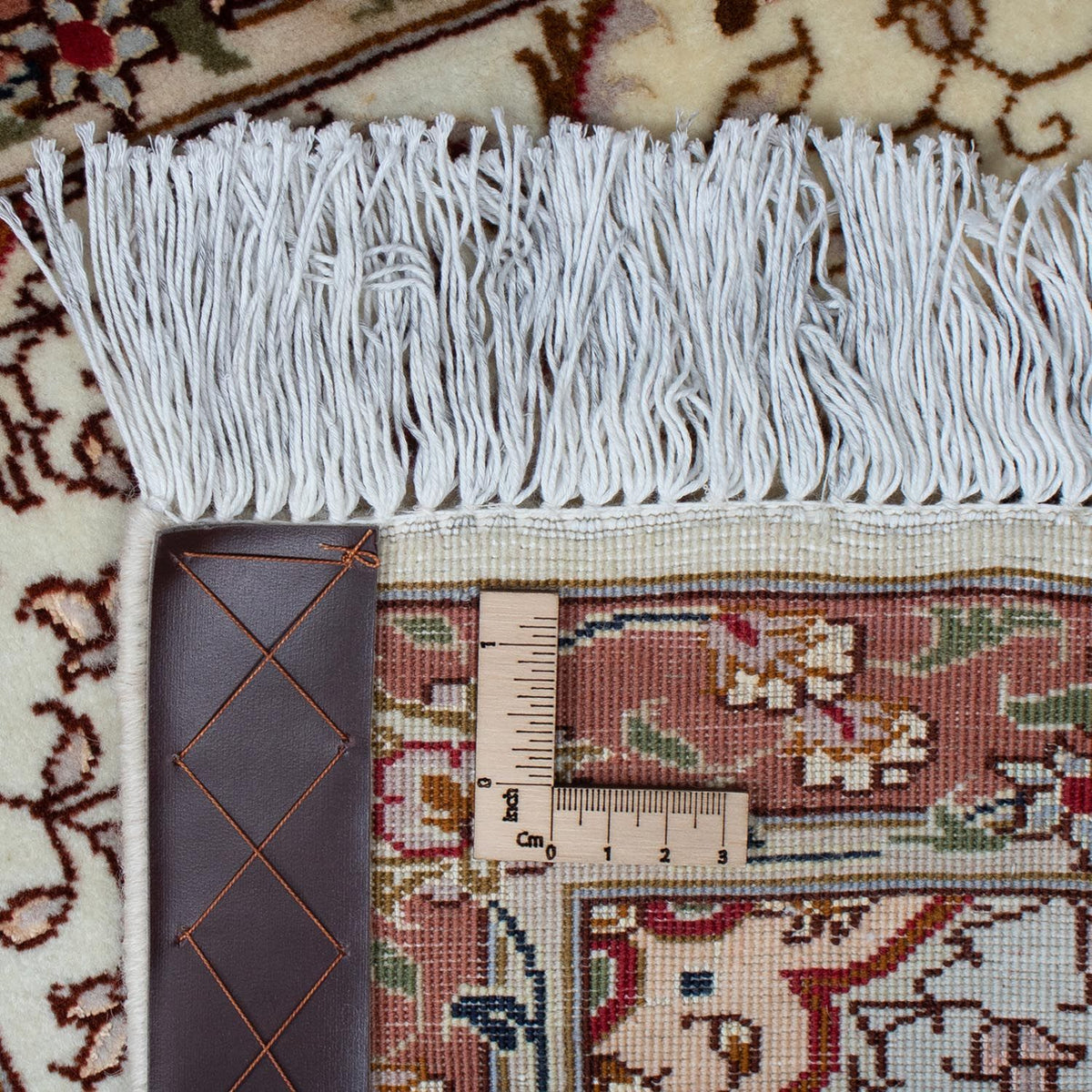 Perzisch tapijt - Tabriz - Royal - 92 x 60 cm - beige